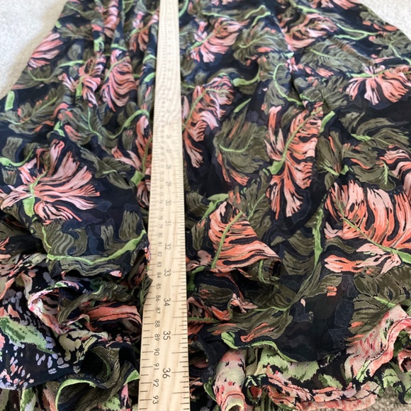 Coldwater Creek Reversible Flowy Floral Maxi Skirt Sz XL in EUC! - Picture 5 of 6